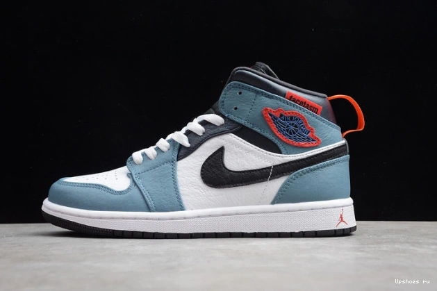 Fearless  White Mid CU2802-100 Facetasm 1 Jordan Blue x 0721